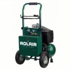 Rolair VT20TB 2 HP Wheeled Compressor with Overload Protection and Manual Reset